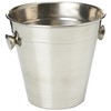 ibili Ice Bucket 14 cm of Stainless Steel, Silver, 14