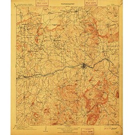 YellowMaps Llano TX topo map, 1:125000 Scale, 30 X 30 Minute, Historical, 1909, 19.9 x 16.7 in - Tyvek