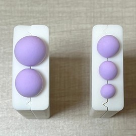 SPANSEE Upgraded Round Shape Polymer Clay Bead Roller, Clay Roller, Bead Maker, Polymer Clay Tools, Bead Roller Tool, Helps You Make Round Shape Beads in 5 Sizes