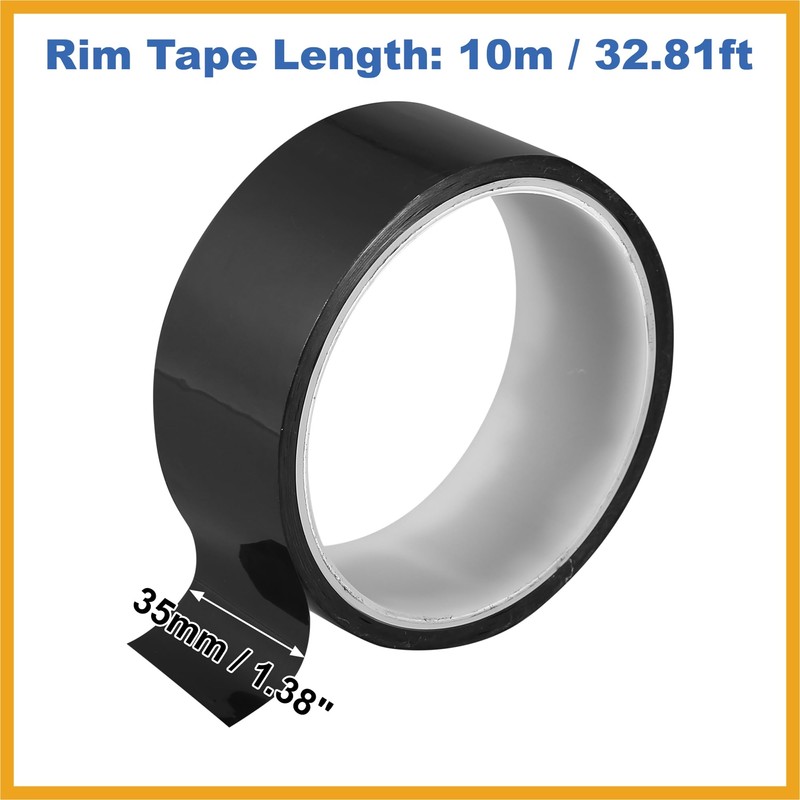 Partuto Width 35mm Length 10m Tubeless Rim Tape Bike Rim