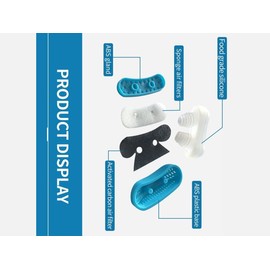 LingssssAnti Snore Snoring Devices Aids, 2 Pack 2 in 1 Anti Snore Nose Purifier Snore Stopper Nose Vents Solution Blocker Preventer Relief for Women Men to Stop Snoring Noise Silent Night Sleep (blue+blue)