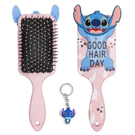 Professional Detangling Hair Brush for Wet and Dry Hair, Pink, All Hair Types, Cartoon Design