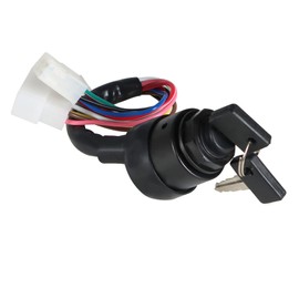 SEBLAFF Ignition Switch with Keys Replacement for 1979-1989 Gas 2 Cycle Golf Cart G1