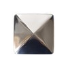 Sunload Post Cap Stainless Steel Square Pyramid-Shaped Set of 4