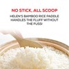 Helen’s Asian Kitchen Bamboo Rice Paddle Cooking Utensil, 9-Inch