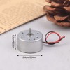 RF-300EA-1D390 Mini Mute DC Motor (1.5V-6V, 7250RPM) – 24mm Round
