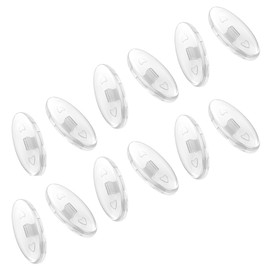 SAUCER Replacement Nose Piece Pads for Oakley Holbrook TI OO6048 Sunglasses - 6 Pairs