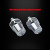 Ampper M6 Thread Male Zinc Battery Terminal Charging Posts, M6