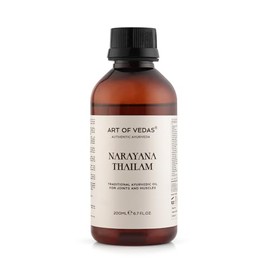 Narayana Thailam 200ML – Traditionelles Ayurvedisches Massageöl, 100% Natürliches Kräuteröl zur Selbstpflege, für ganzheitliches Wohlbefinden und tägliche Ayurveda Massagen