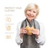 DinerWear Cravaat® Dining Scarf, Adult Bibs for Women, Elderly Assistance
