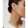 LILIE&WHITE Klipp Earrings Elegant Golden Clip Earrings for Women -