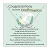 MYOSPARK Confirmation Gifts for Girls First Communion Necklace Gifts Christian