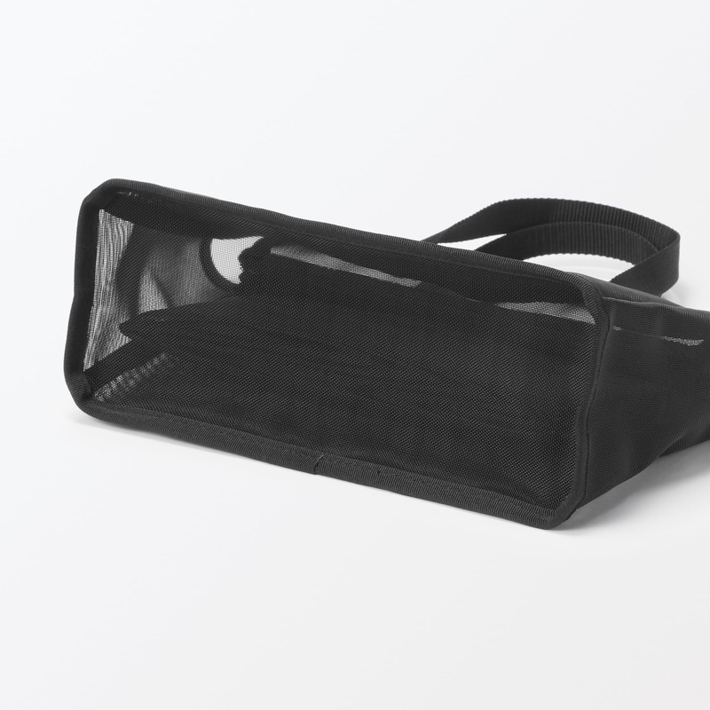 MUJI 84920844 Nylon Mesh Spa Pouch, Approx. 11.4 x 3.5