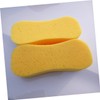 Beavorty Large Sponge Car Wash Set 2pcs Yellow Jumbo Sponges