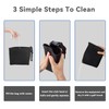 QPPKI Golf Ball Washer Cleaner Bag, Golf Ball Pouch with