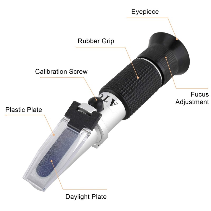 Toolly DEF Refractometer for Measuring Diesel Exhaust Fluid Concentration of