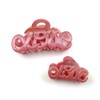 Haarspange "Love", 8,5 cm, Rosa