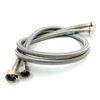 Pair of 1/2" x 1/2" BSP (900mm) Flexible Connectors |