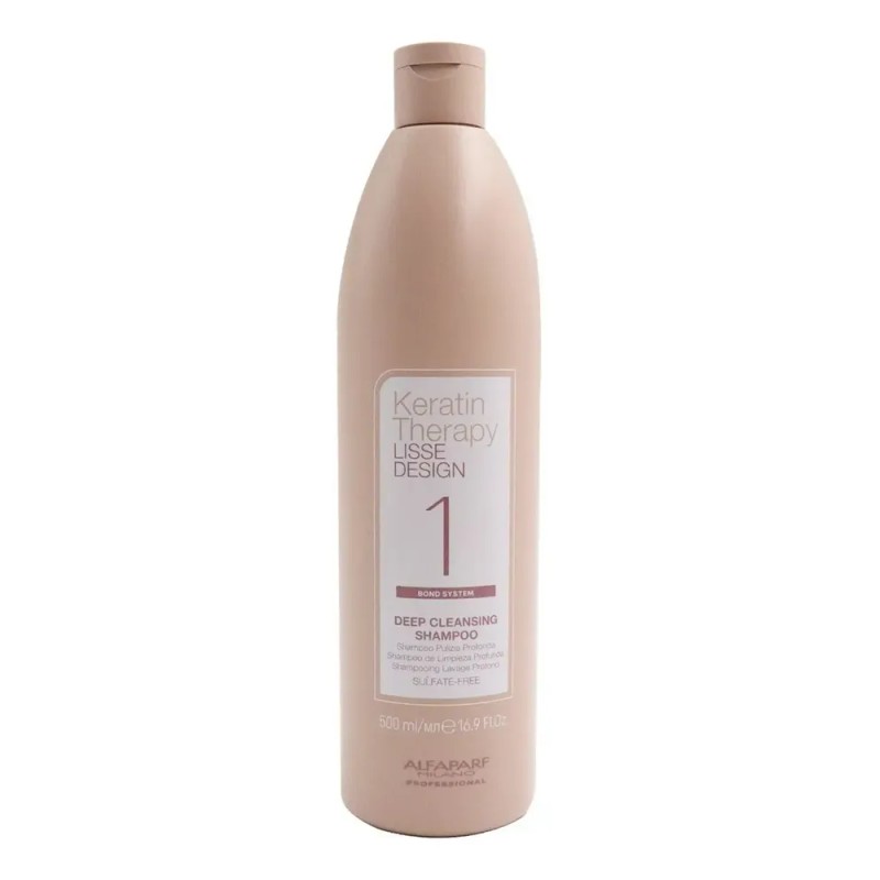 Paso 1 Alisado Liss Design Alfaparf Shampoo X 500ml Limpieza