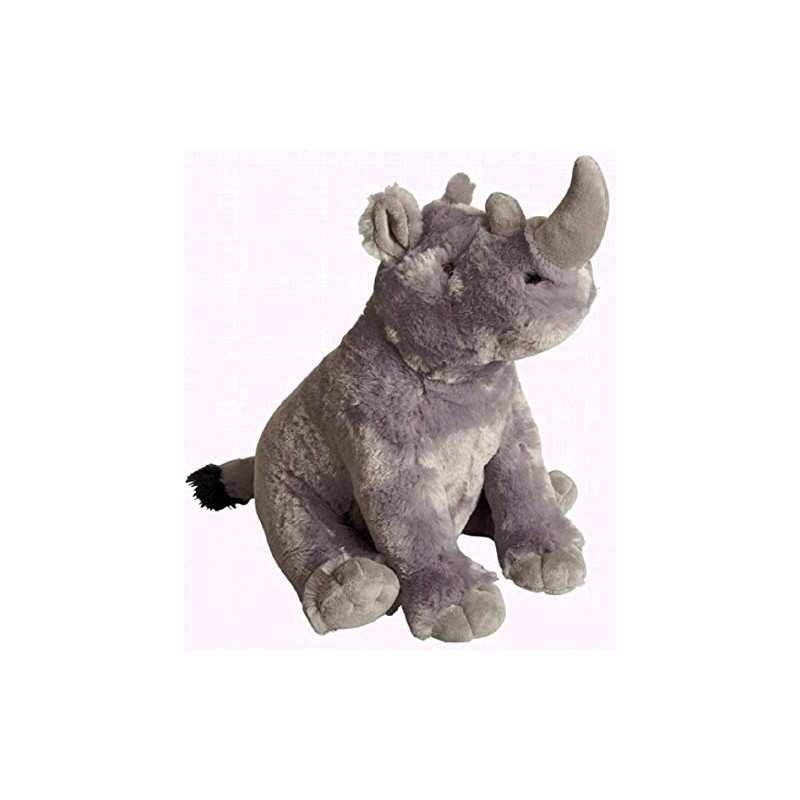 Ravensden Soft Plush Rhino Sitting 28cm