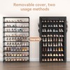 LANTEFUL Shoe Rack with Covers - 10 Tiers Tall Shoe