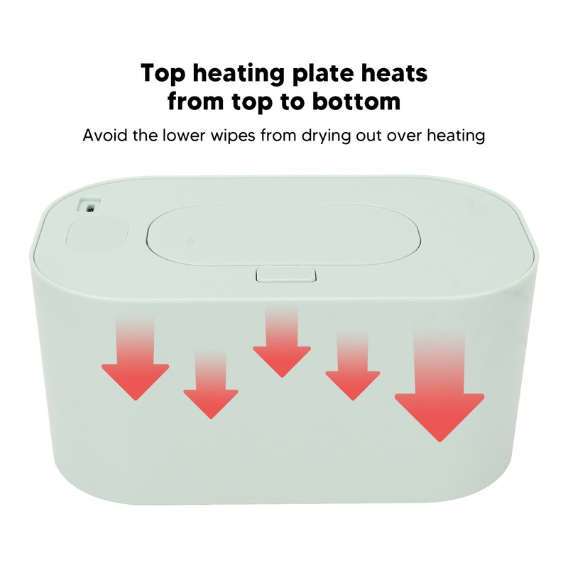 Baby Wipe Warmer Thermostat Temperature USB Portable Diaper Wipe Warmer