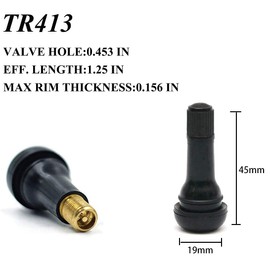 GTIWUNG 23-Piece Tyre Valve Remover Valve Set, Tyre Valve Insert, Valve Caps Valve Insert TR413 (Double Head Valve Remover 4-in-1 Repair Tool) for Car, Motorcycle, Bicycle