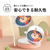 DIZLAS Alarm Clock Children Educational Clock Table Clock Loud Colorful