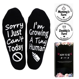 TITTOK Pregnancy Gift New Mom Gifts Socks With Coin Mom to Be Gift Pregnant Women Mom Mother's Day Gift Set