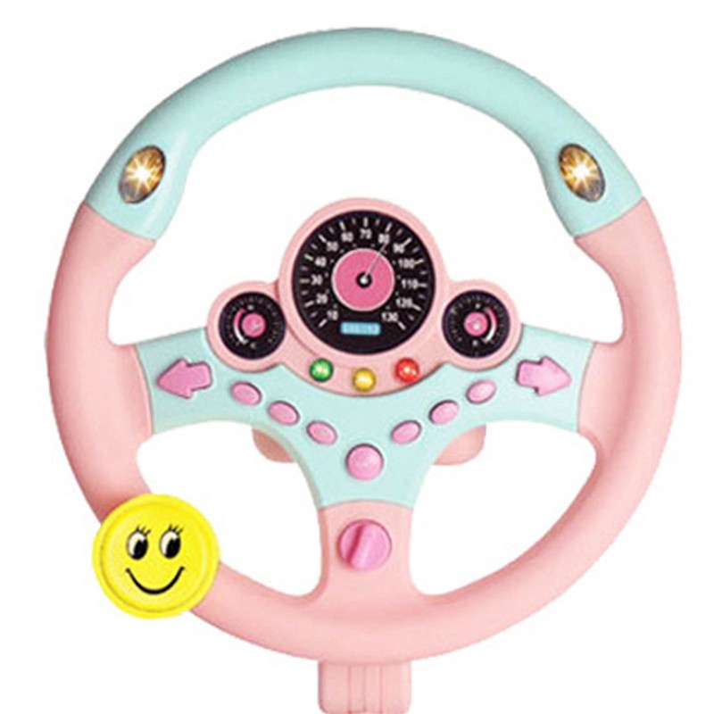 Children Steering Wheel Toy Simulation Driving Car Education Toy 360