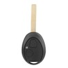 KIMISS Key Shell Cover, 2 Button Car Key Fob Fob