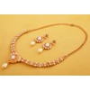 Touchstone - Juego de collar de joyería tradicional de Bollywood