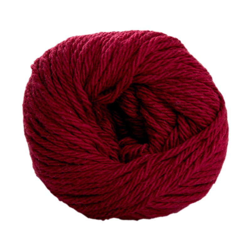 Lily Yarns Sugar 'n Cream Yarn Solid (00015), Wine