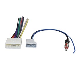 YONGJIANGXIA Wire Harness and Antenna Adapter for Metra 70-7552 Replacement for Nissan/Subaru/Suzuki 2007-2012 Replace OEM Radio Harness