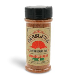 Beasley's Smokehouse Rub - Armadillo Red's Pork Rub Blend Seasoning - BBQ Rub