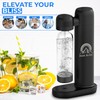Peak Bliss Original Soda Maker (Matte Black): Carbonate Drink (1L