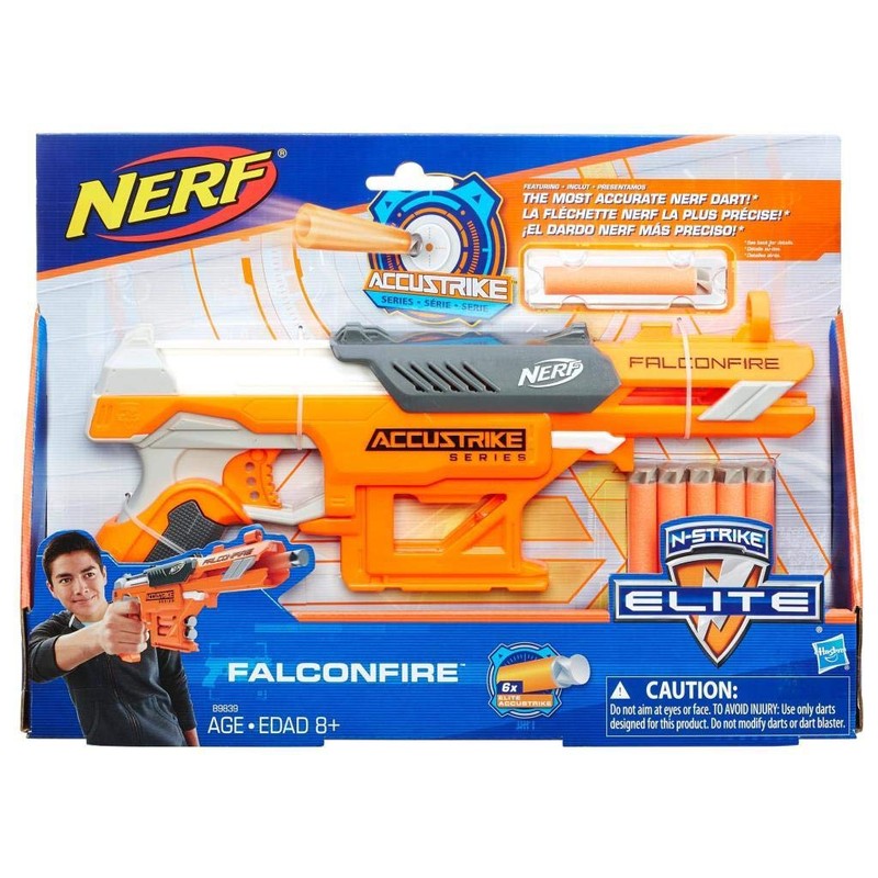 Hasbro B9839EU4 N-Strike Elite AccuStrike Falconfire Compact Toy Blaster