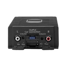 MagiDeal Automotive DSP Amplifier 4 Channels 25W Power Low Level Input Car Audio Digital Signal Processor for Automotive Speakers