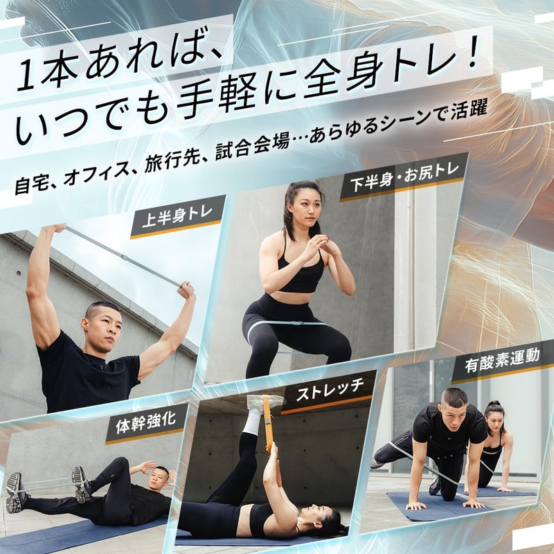 VRTX Short Band, Training Tube, For Muscle Training, Butt Training,