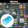 X AUTOHAUX 3pcs 32V 20 Amps Mini Block Fuse Car