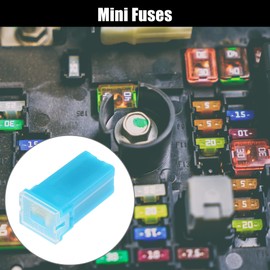 X AUTOHAUX 3pcs 32V 20 Amps Mini Block Fuse Car Box Shaped Fuse for Trucks