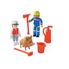 Simba Fireman Sam Figures Twin Pack - 2 Movable Collectible