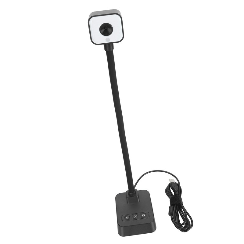 4K USB Document Camera 360 Deg Rotatable Lens Auto Focus