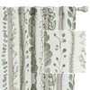MEETSKY Sage Green Curtains 72 Inches Long 2 Panels Boho