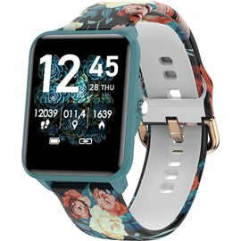 bemi Kix-m Smartwatch Fitness Tracker - Heart Rate Monitor, Blood Oxygen, Watches for Men, Watch,Smart Watch, Fitness，Sleep Tracking, r - 1.5 Inch Touchscreen IP68 Waterproof Women Men -Green