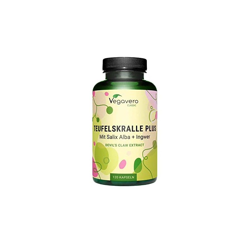 Devil’s Claw Vegavero® | 4400mg (8:1) Extract | 120 Vegan
