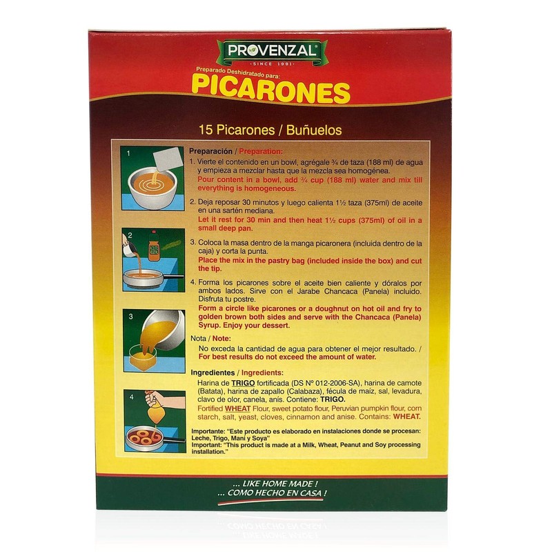 Picarones Provenzal 3 boxes pack