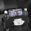 kHiveTrun Multifunctional Car Seat Back Organizer - Red Backseat Storage