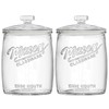 Dwbligt 2 Pack Cookie Jar, 1 Gallon Glass Jar with