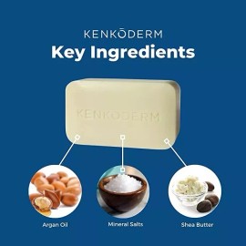 Kenkoderm Psoriasis Jabón Con Sal Mineral 120gr  Kenkoderm